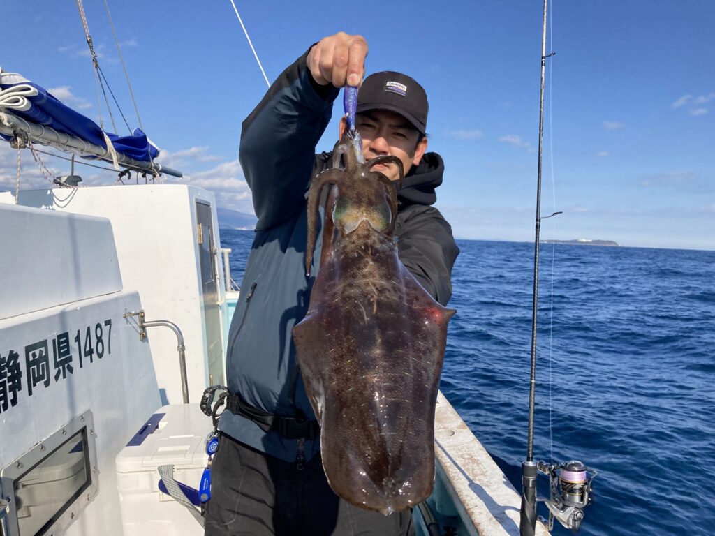 アオリイカ　アオリイカティップラン　ティップランエギング　ティップラン　アオリイカTR