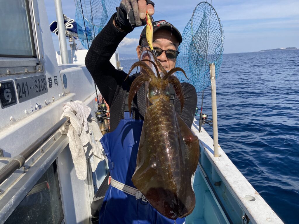 アオリイカ　アオリイカティップラン　ティップランエギング　ティップラン　アオリイカTR