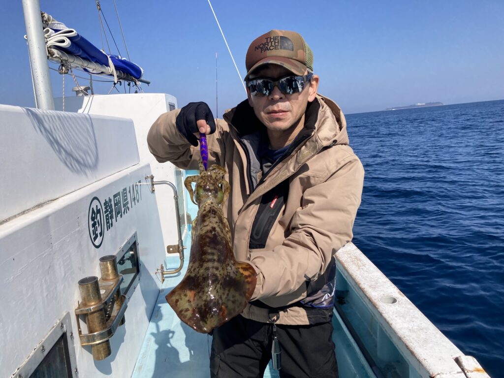 アオリイカ　アオリイカティップラン　ティップランエギング　ティップラン　アオリイカTR