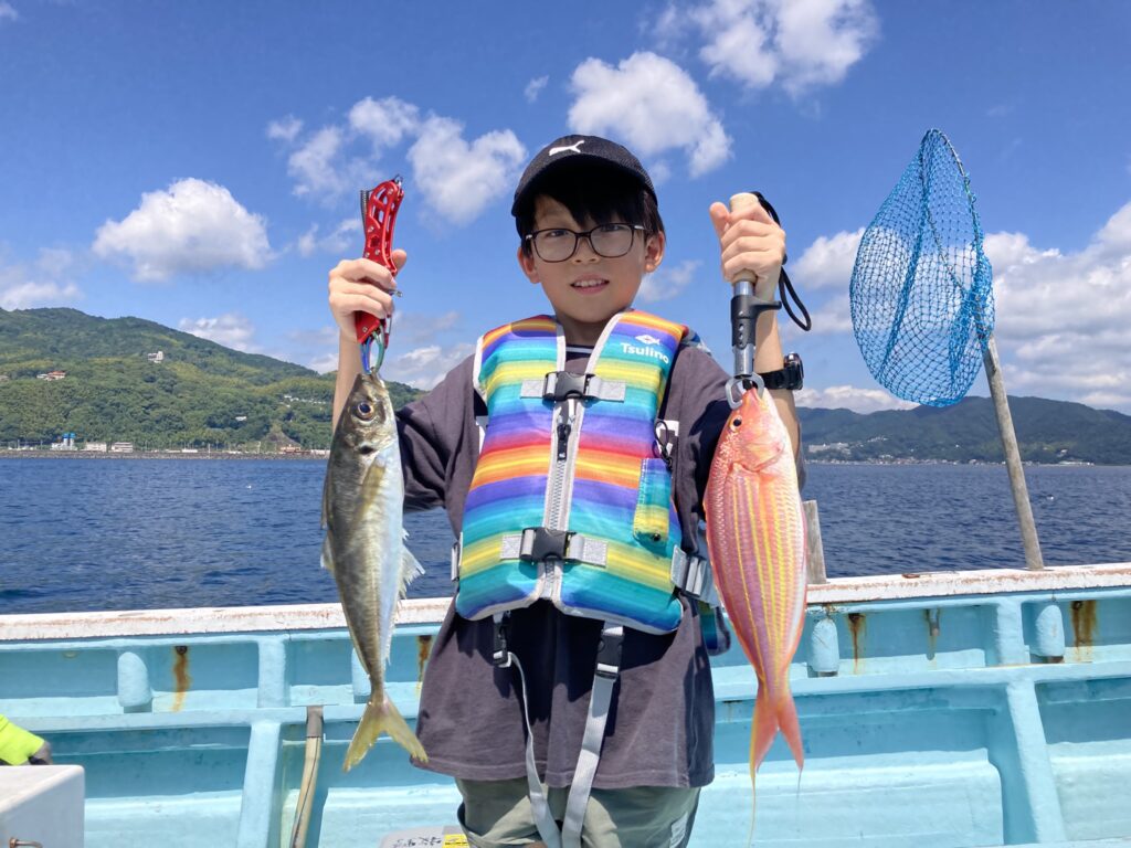 マアジ　イトヨリ　マダイ五目