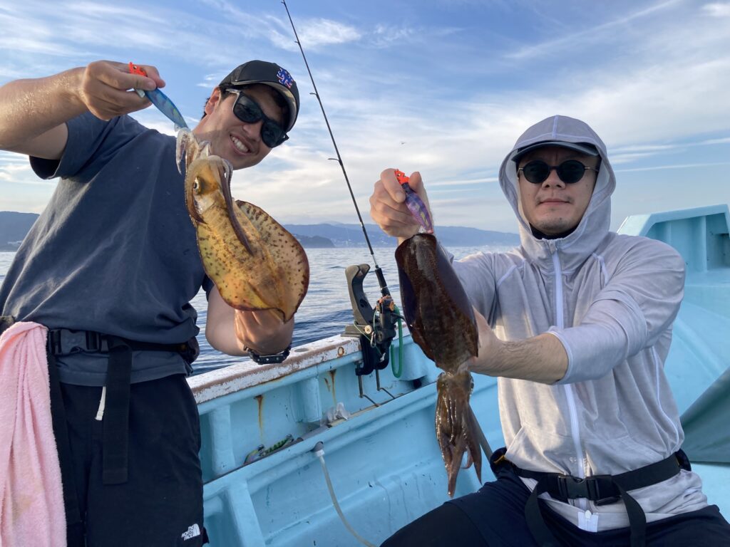 アオリイカ　アオリイカティップラン　ティップランエギング　ティップラン　アオリイカTR