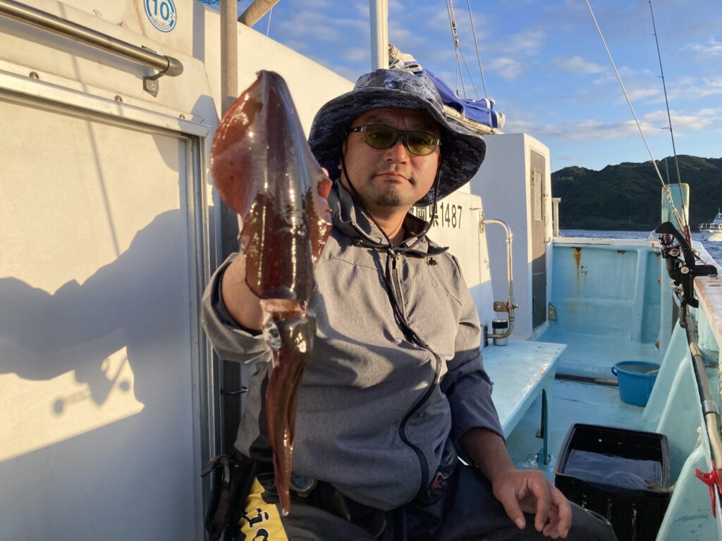 アオリイカ　アオリイカティップラン　ティップランエギング　ティップラン　アオリイカTR