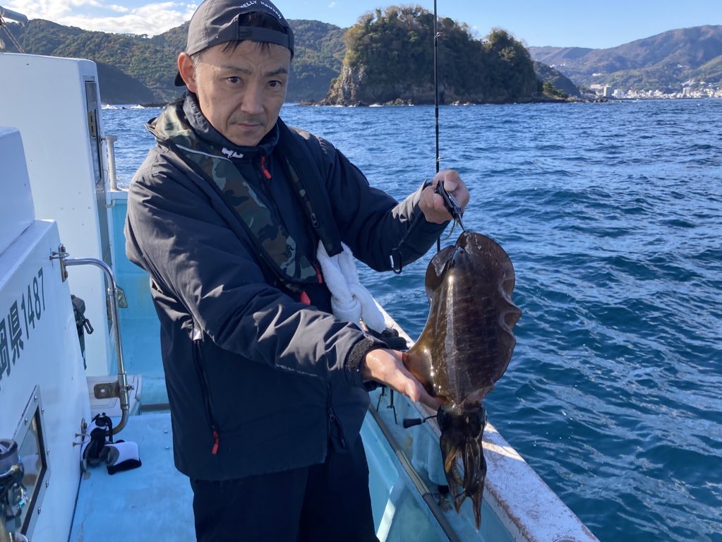 アオリイカ　アオリイカティップラン　ティップランエギング　ティップラン　アオリイカTR