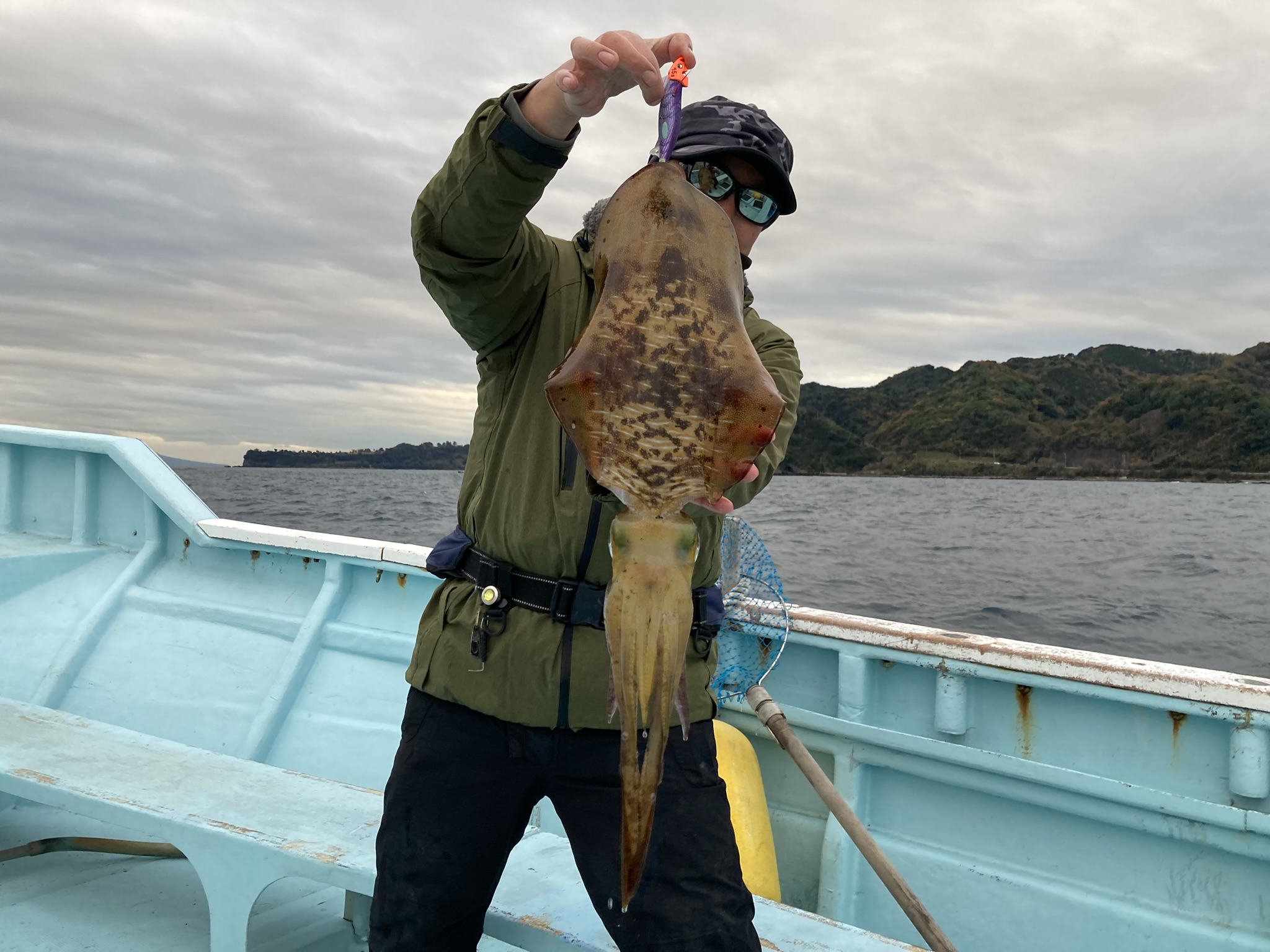 アオリイカ　アオリイカティップラン　ティップランエギング　ティップラン　アオリイカTR