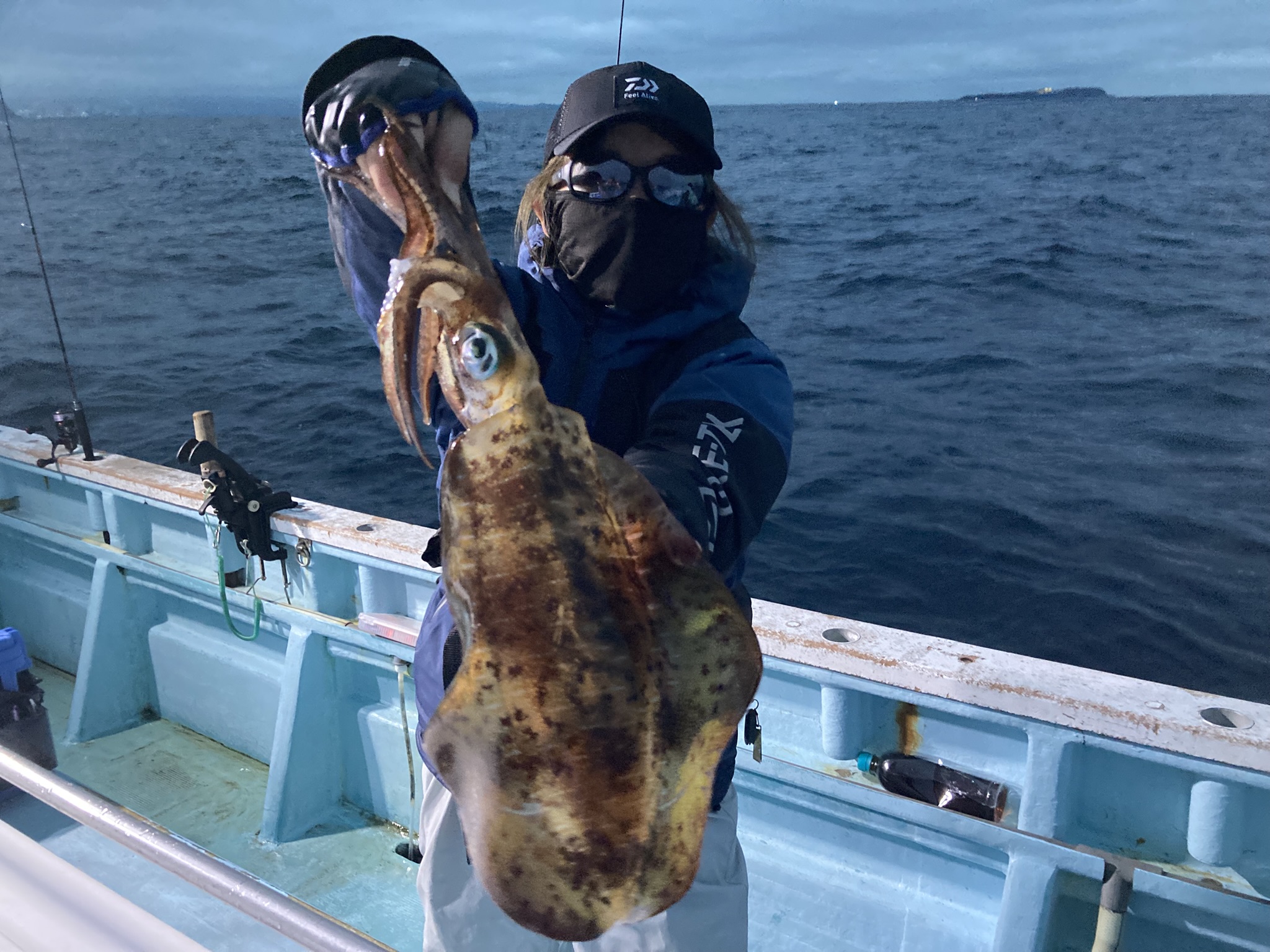 アオリイカ　アオリイカティップラン　ティップランエギング　ティップラン　アオリイカTR