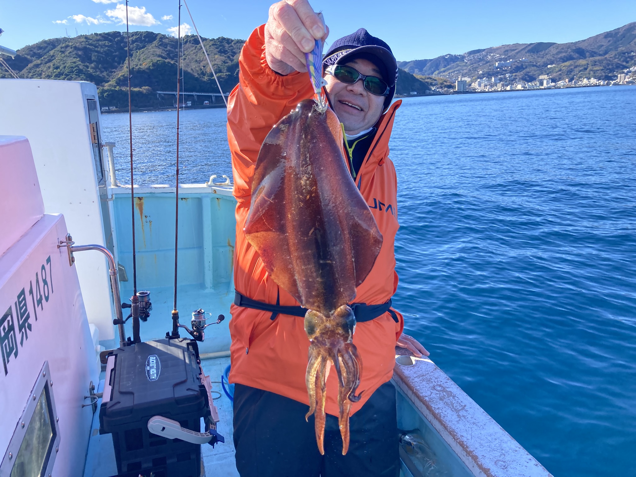 アオリイカ　アオリイカティップラン　ティップランエギング　ティップラン　アオリイカTR